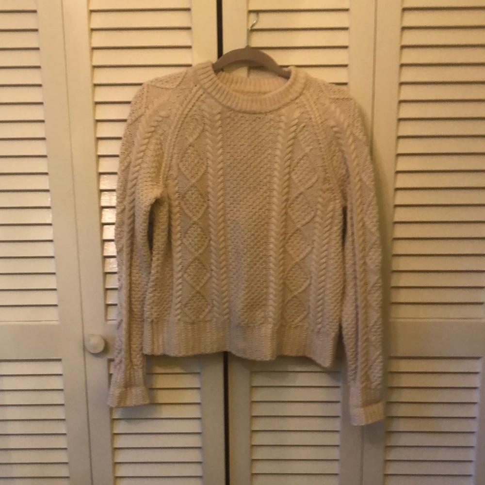 LL Bean Signature Fisherman’s Sweater.